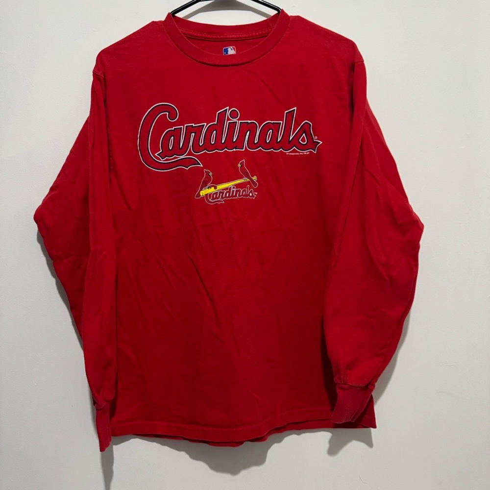 Genuine Merchandise Red St. Louis Cardinals Long-Sleeve Tee